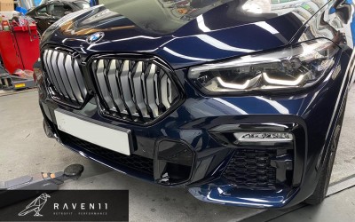 BMW G06 X6 黑色發光鬼面罩 + TPMS sensor