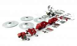 M Performance big brake kit front+rear with red calipers FOR BMW 1/2 SERIES (2020+, F40, F44)