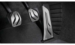 F8X M Performance pedal covers stainless steel