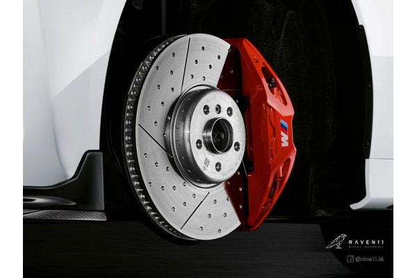 G20 3 Series/ G22 4 series M Performance 18" Sport brake Red - Retrofit