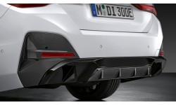 BMW G26 i4 Trim Bumper Rear Carbon Fiber - M-Performance - Left & Right
