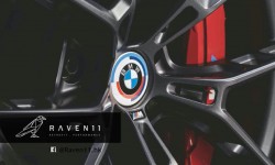 BMW Genuine Wheel Center Cap Set – 50 Year M – 56mm