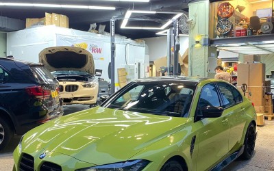 【繼續BMW G80 M3 Competition 4驅版，M Performance Carbon Full kit 】