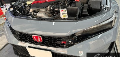 Honda Civic Type R FL5 5000km， 第一次換油一定要換返個無限油隔！