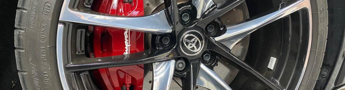 toyota supra A90 換 M performance Brake toyota supra A90 換 M performance Brake