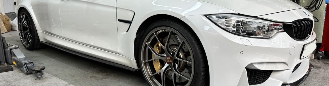 KW DDC plug & play coilovers for BMW F80 M3
