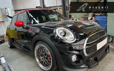 mini F55 work edition 安裝JCW Brake Kit