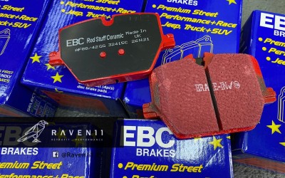EBC 紅brake pad for G20/G22, 前後都有