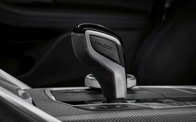 BMW M Performance Selector lever alcantara