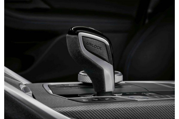 Genuine BMW M Performance Gear shifter cover Alcantara 