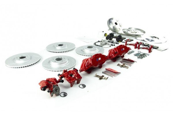M Performance big brake kit front+rear with red calipers FOR BMW 1/2 SERIES (2020+, F40, F44)
