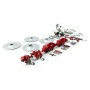 M Performance big brake kit front+rear with red calipers FOR BMW 1/2 SERIES (2020+, F40, F44)