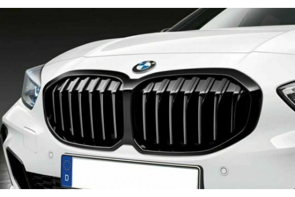 BMW 1 Series F40 Front Kidney Grille - Gloss Black Shadowline BMW 1 Series F40 Front Kidney Grille - Gloss Black Shadowline