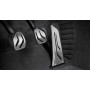 F8X M Performance pedal covers stainless steel