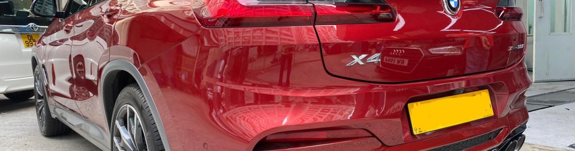 BMW G02 30i 換X4M diffuser + 四出喉嘴