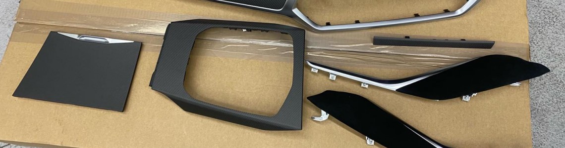 BMW G80 M Performance interior carbon trim on G20