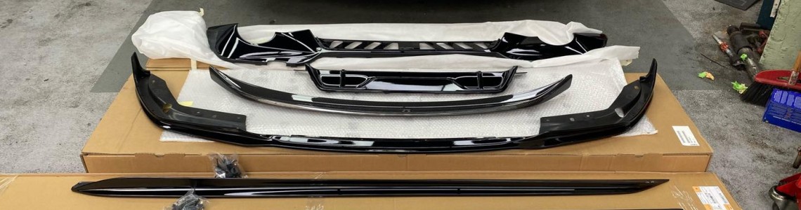 BMW G20 M Performance body kit with wheel