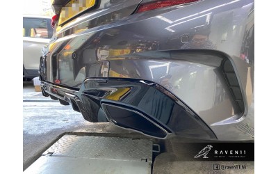 BMW G20 M Performance Diffuser high gross black (340i)