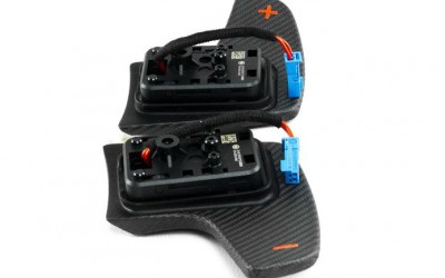 M Performance gearshift paddles carbon fibre