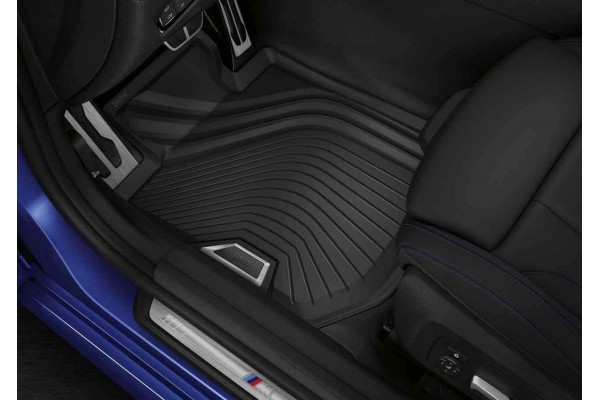 BMW G20/G22/G23 Rubber floormat set "All weather" black front 