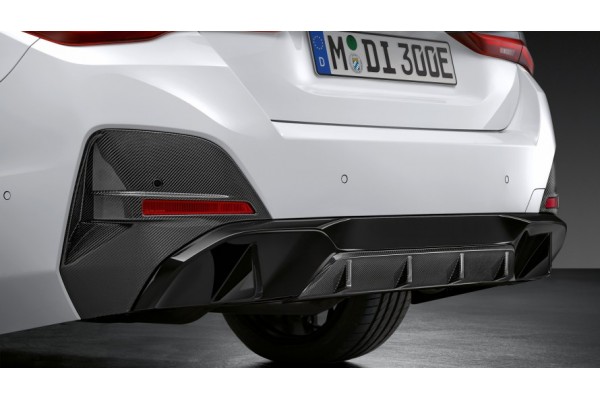 BMW G26 i4 Trim Bumper Rear Carbon Fiber - M-Performance - Left & Right BMW G26 i4 Trim Bumper Rear Carbon Fiber - M-Performance - Left & Right