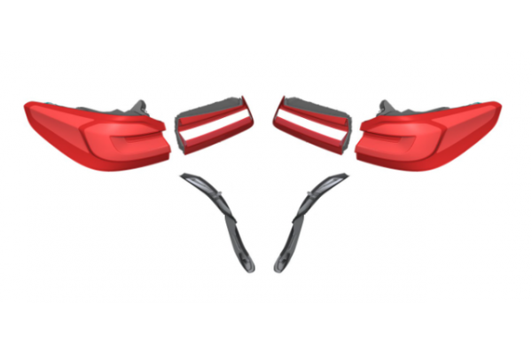 BMW Genuine G30 lci tail lights retrofit