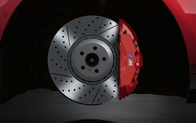 Genuine BMW M Performance Parts for the new BMW 5 Series (G60) , 20-inch brake system