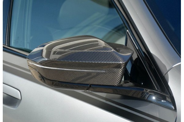 BMW G60 M Performance Carbon fiber ///M Mirror Cap - A Pair