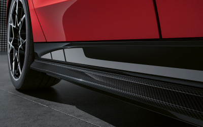 BMW G60 M Performance Sill side attachment Carbon - A Pair