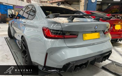 G8x M3/M4, G22 4 Series M Performance Carbon Fiber Through-Flow Rear Spoiler