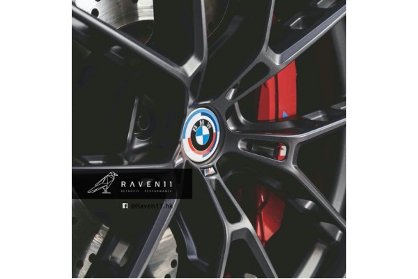 BMW 50 Year M Badges - Hub Cap - Ø 55 mm - Set of 4 BMW 50 Year M Badges - Hub Cap - Ø 55 mm - Set of 4