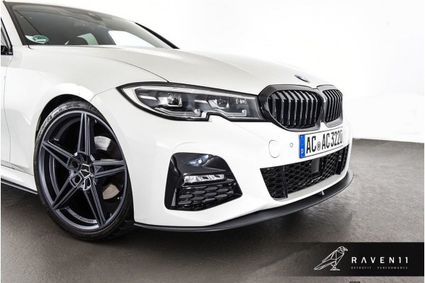 ac schnitzer Front splitter for BMW 3 series (G20/G21) M Sport - Shallow