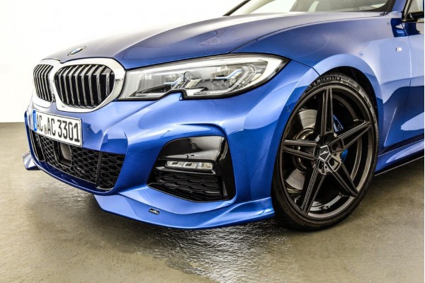 ac schnitzer Front spoiler elements for BMW 3 series (G20/G21), M sport