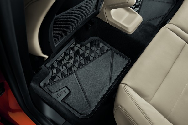 BMW U11 iX1/U10 iX2 All-weather floor mats - Rear (2)