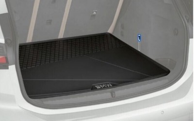 BMW U11 iX1 Fitted luggage compartment mat, 