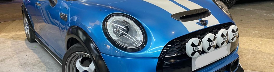【Rally light for F55 Mini Cooper】