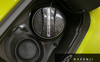 【BMW M performance Carbon fiber fuel cap】