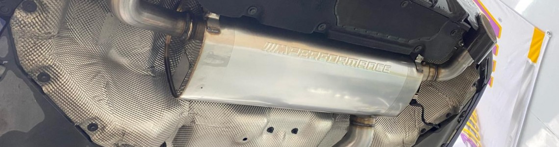 【BMW G20 320i M Performance exhaust system】