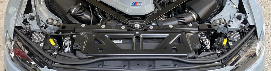 【Custom Painted BMW Engine Cover】