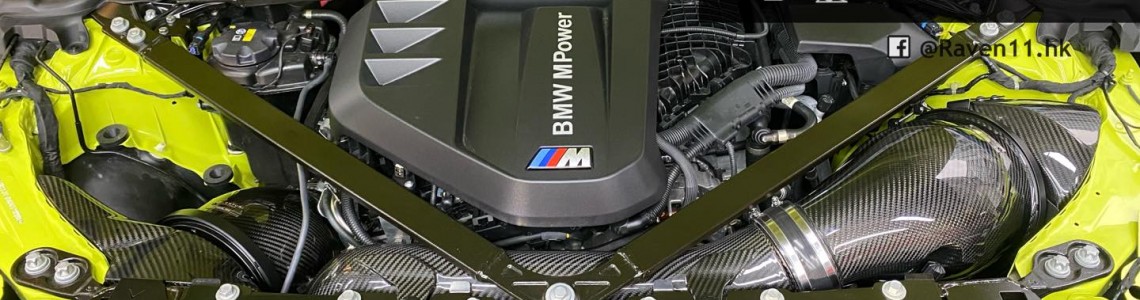 【Eventuri carbon intake system For BMW G80 M3】