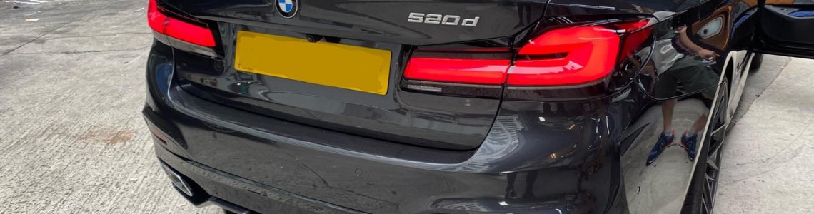BMW G30 520D LCI LED Tail Lights Retrofitted