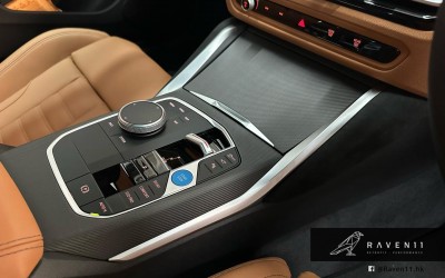 BMW i4 M performance interior carbon fibre kit