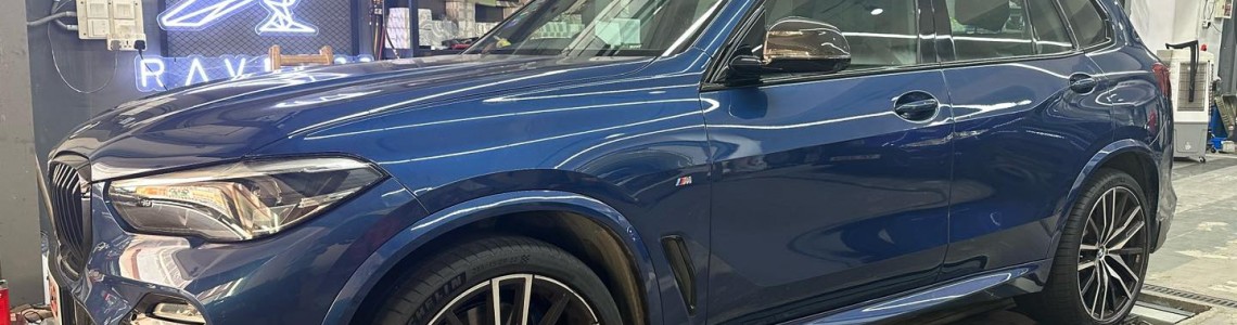 日常維修： BMW G05 X5 冧避震，更換原裝氣壓避震!