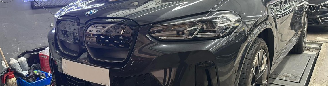 BMW ix3 ac schnitzer Front Lip & Rear Spoiler