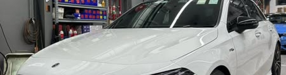 Benz W177 A35 加裝後排冷氣出風口！ BMC風格