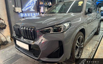 BMW 原廠 iX1 頭唇fit 位安裝