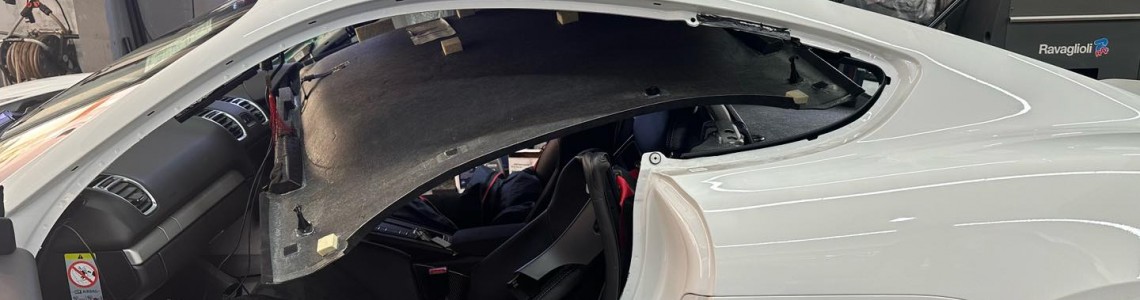 Porsche Gt4 更換蓬頂 (原廠)