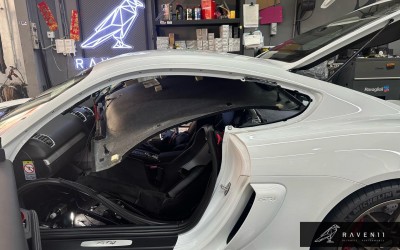 Porsche Gt4 更換蓬頂 (原廠)