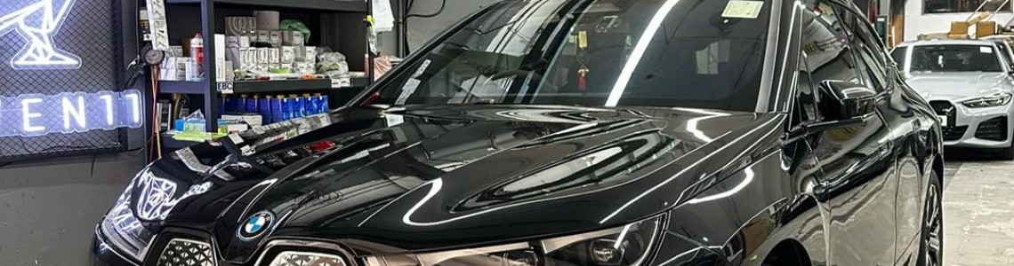 【BMW iX 安裝 future design Carbon fibre body kit】 【BMW iX 安裝 future design Carbon fibre body kit】